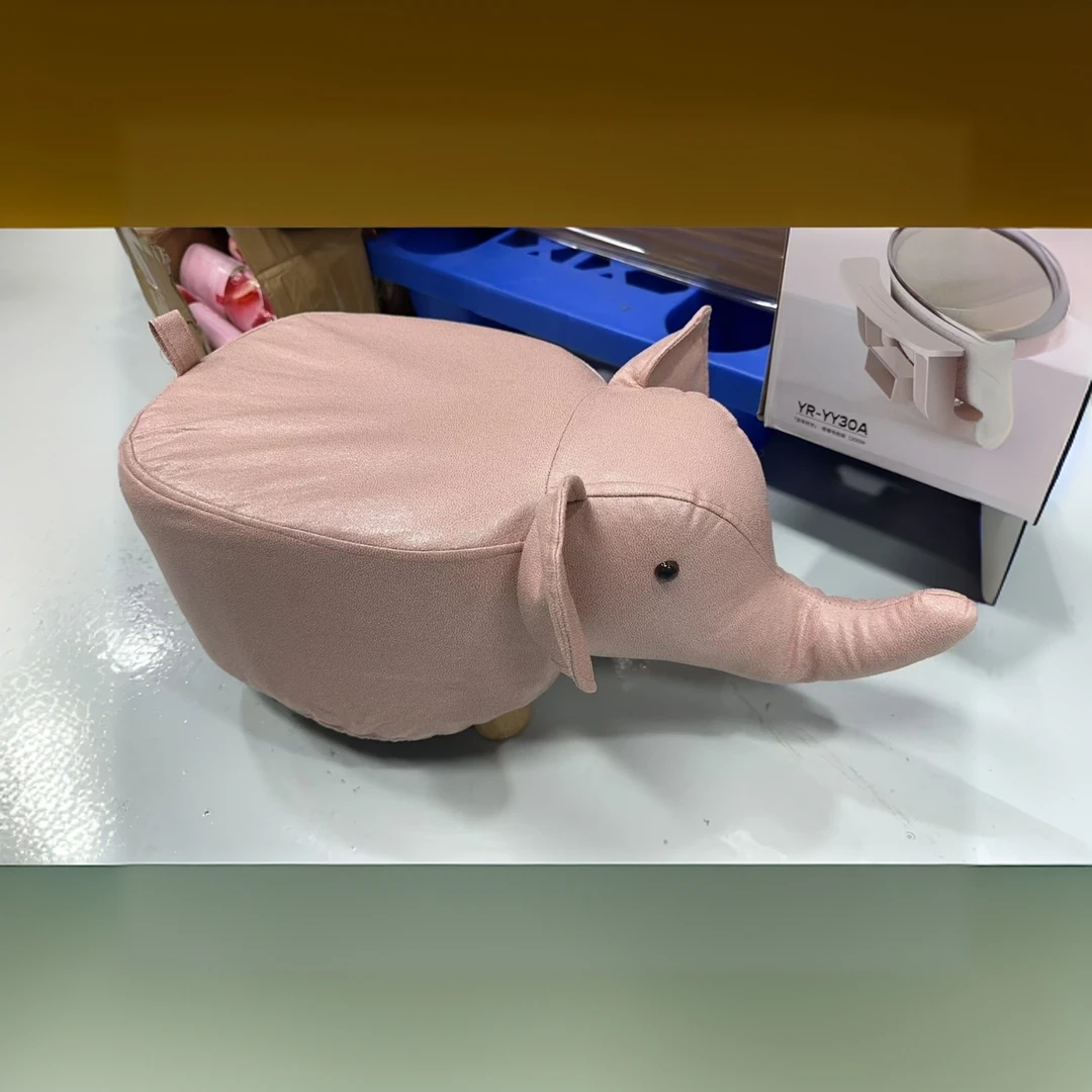 小象凳子可爱客厅创意卡通小凳颜色款式随机C