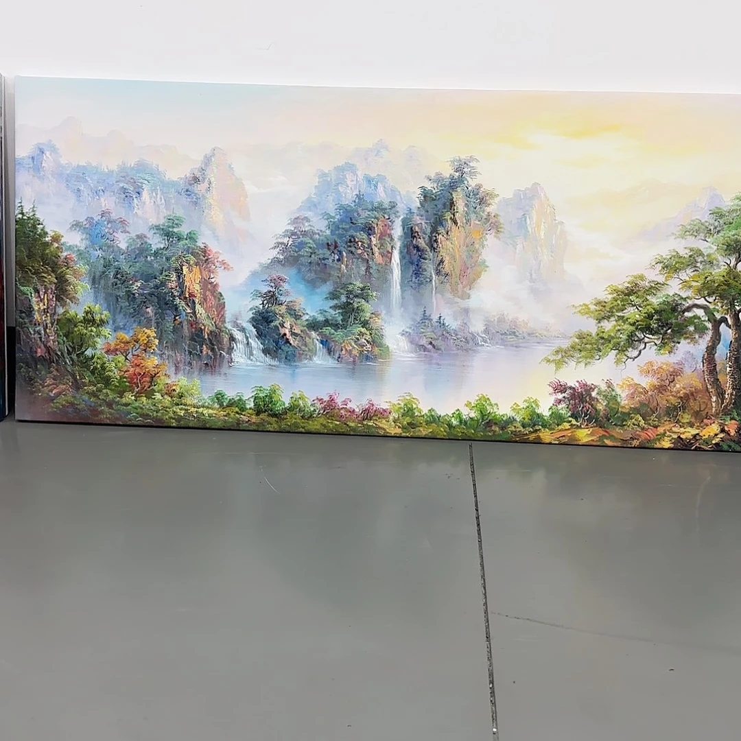 一***灯高端手绘艺术油画