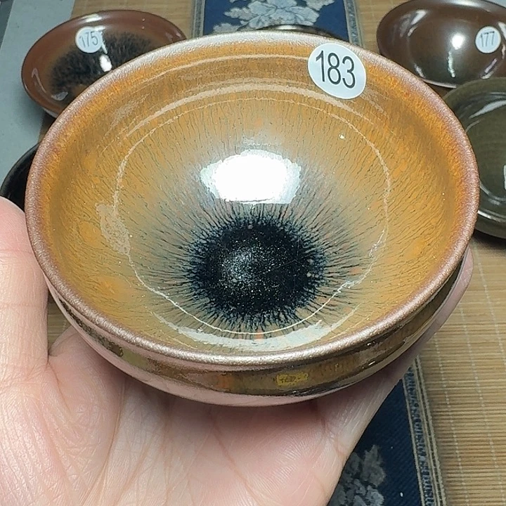 茶盏185 坚记茶摆件