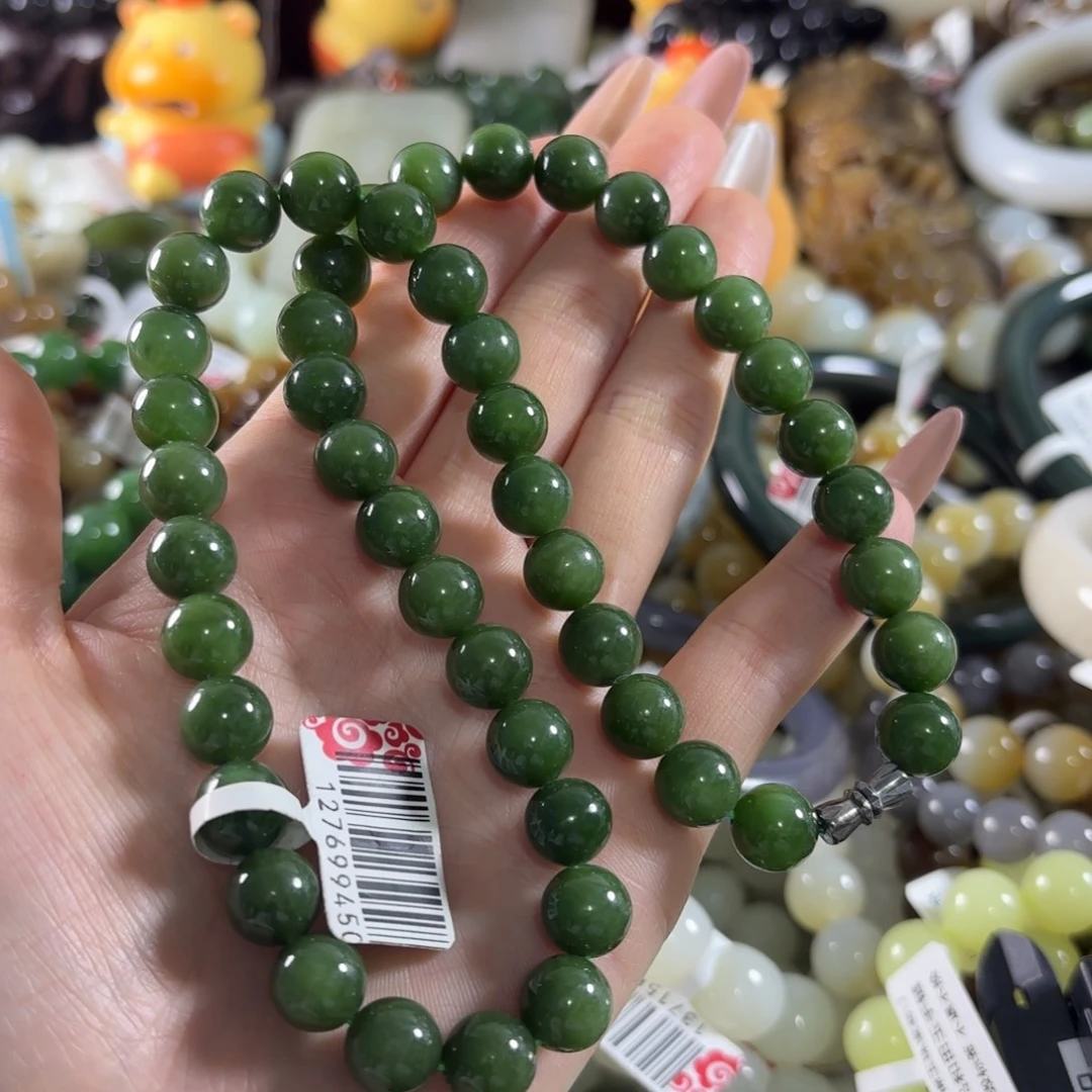 和田玉未镶嵌手链130