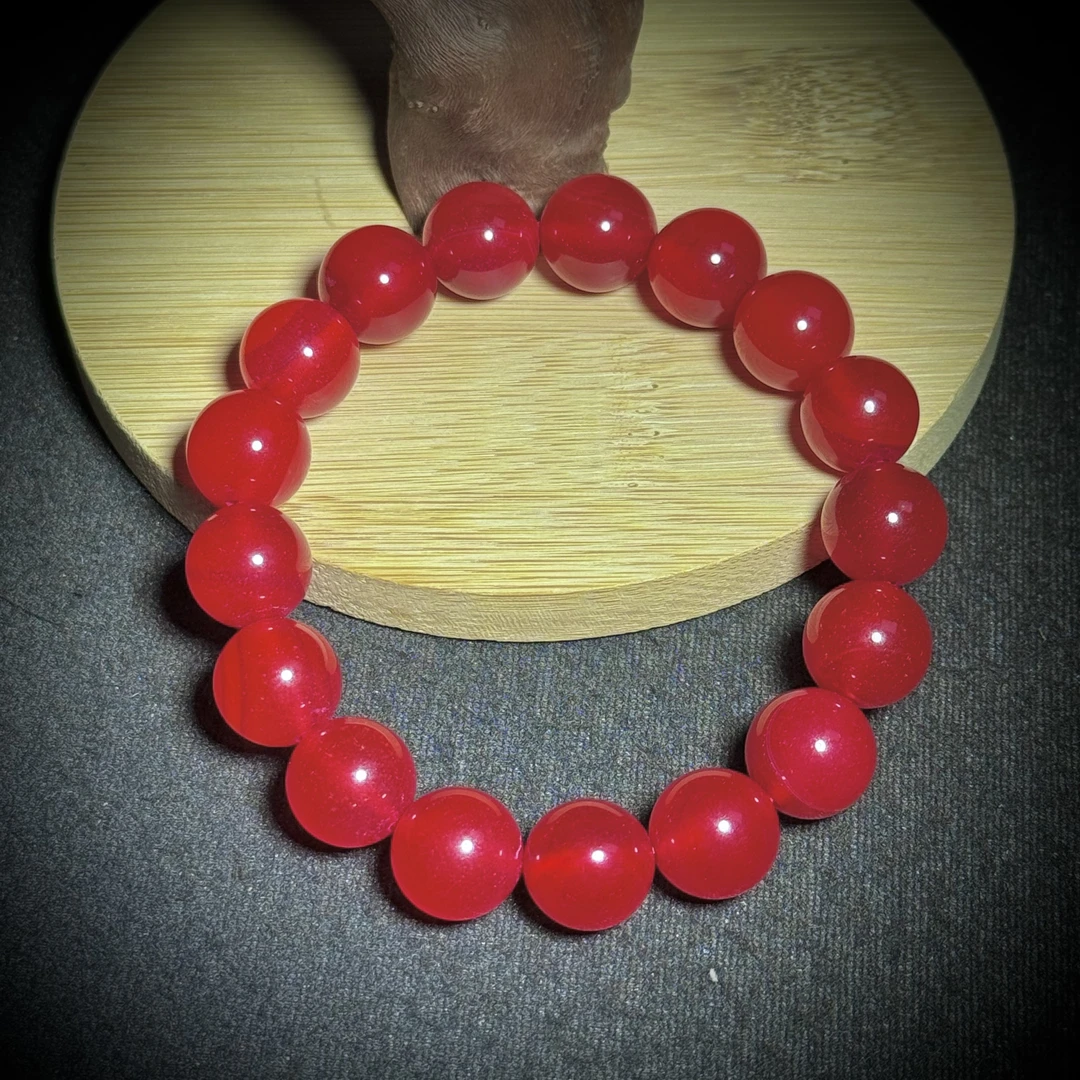 天然老矿冰红玛瑙 多样性发其一B4002