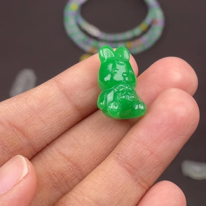 ****࿐翡翠未镶嵌颈饰吊坠