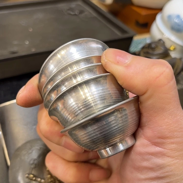 锡中古工艺品摆件