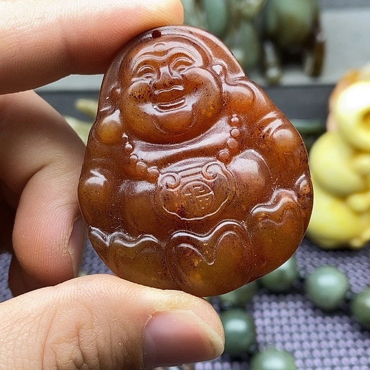 未镶嵌蛇纹石玉颈饰