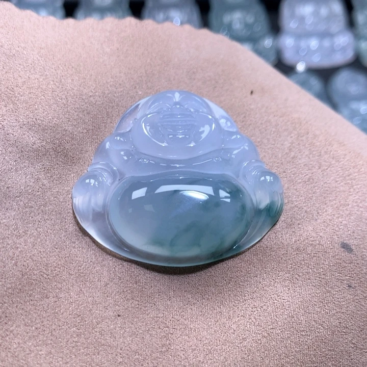 颈饰未镶嵌翡翠缅甸翡翠
