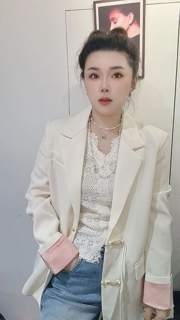 LIXIA030网红时尚百搭休闲设计师英伦女气质韩版经典复古长袖外套