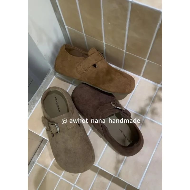 妈耶！梦中情鞋~经典百搭休闲厚底勃肯鞋NA27/B6