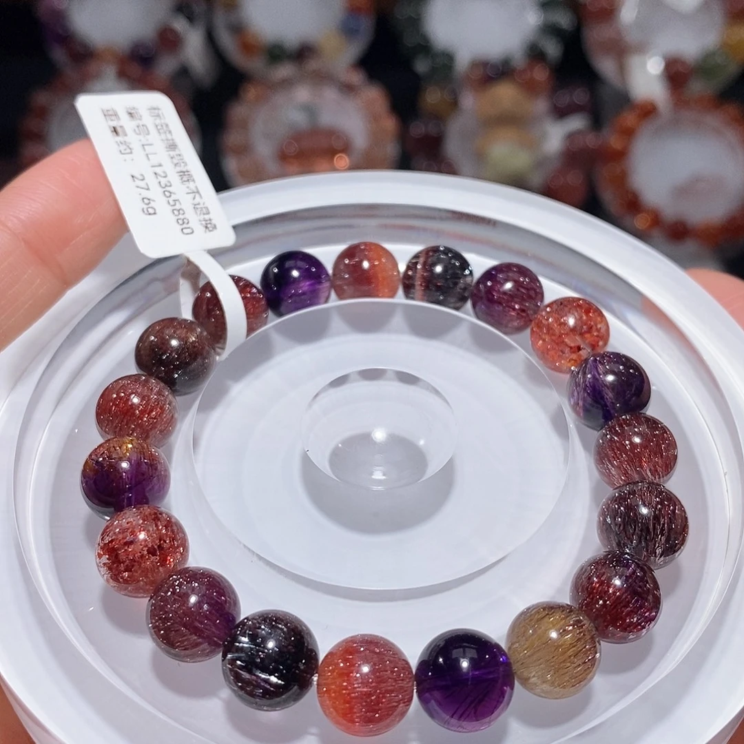 水晶未镶嵌手链F彩超10