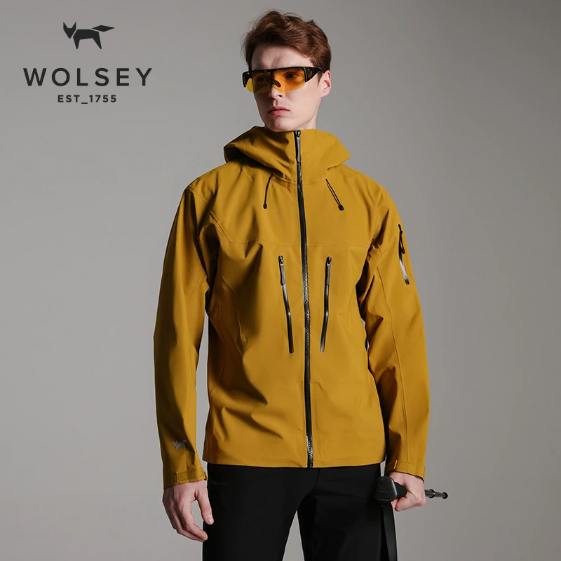 【新品抢先】2025新款春秋情侣冲锋衣防风防水户外登山骑行夹克外套