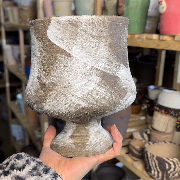 景德镇桌面陶瓷花盆