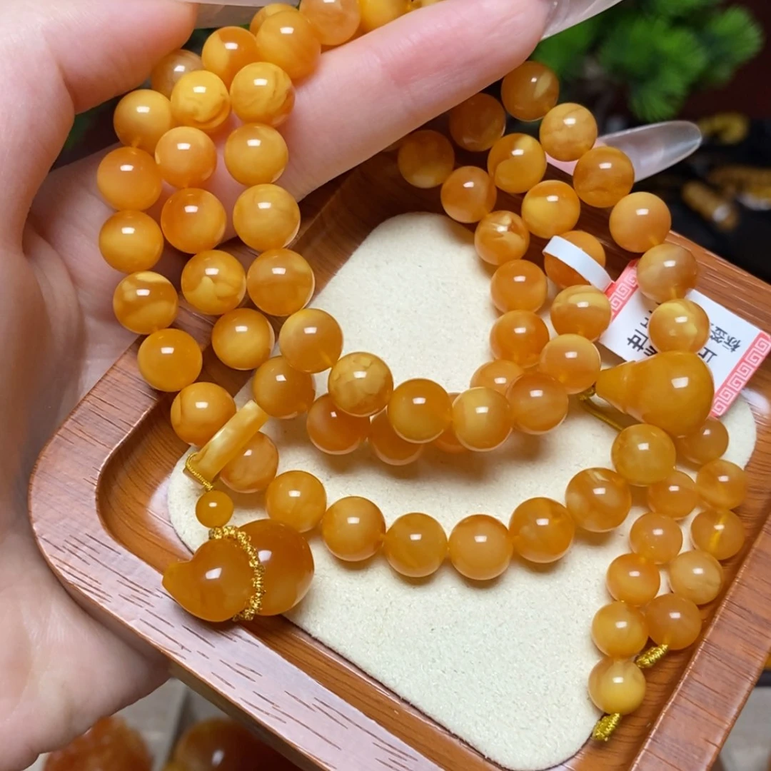 【闪购商品】手链蜜蜡未镶嵌手串