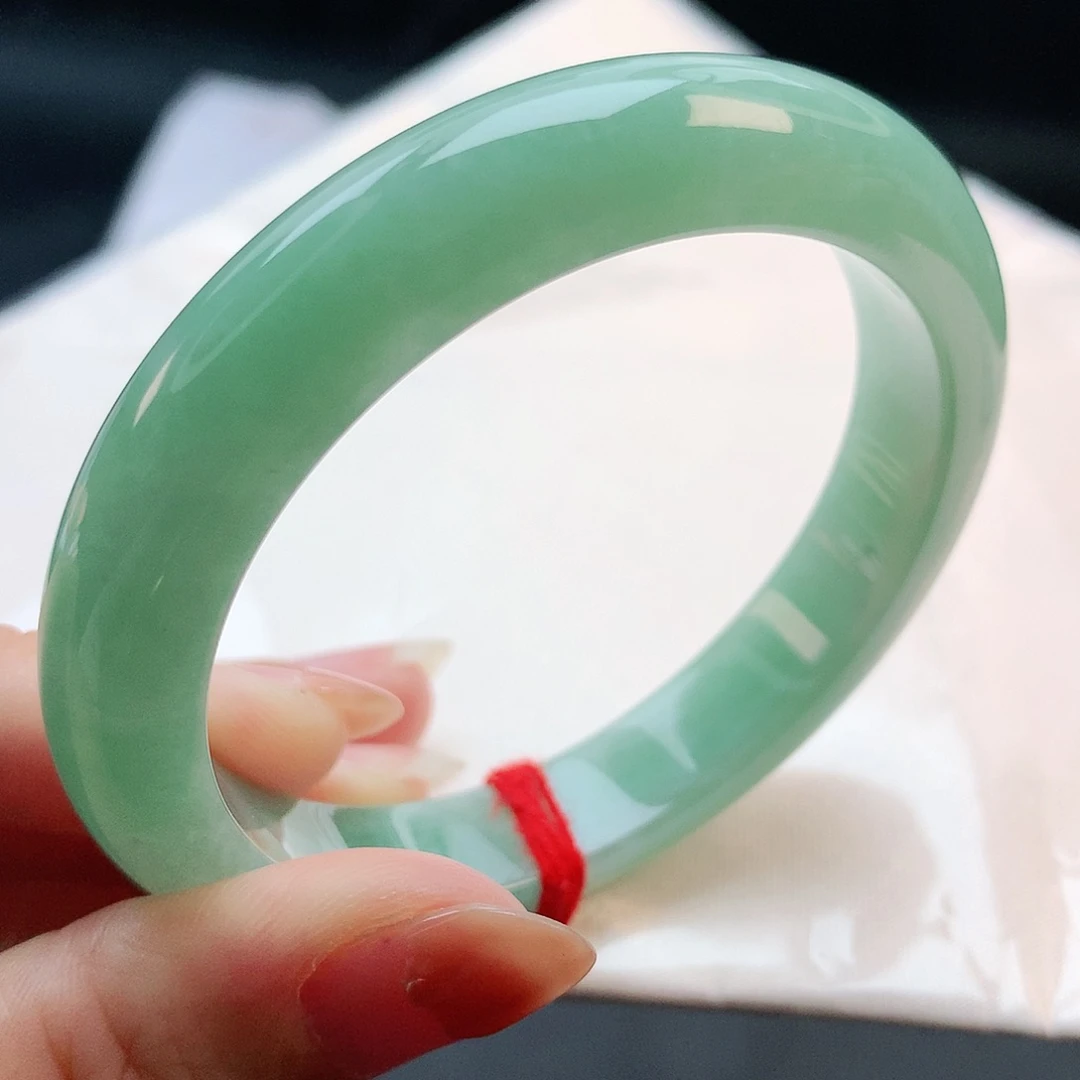 未镶嵌手镯翡翠53圈口081464