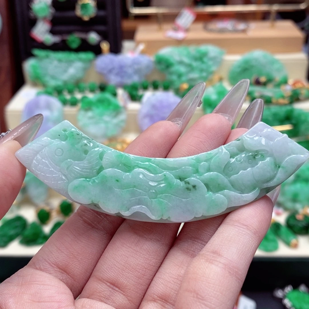 颈饰未镶嵌翡翠翡翠吊坠