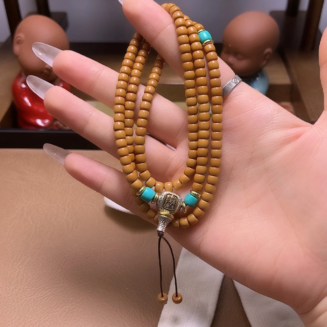 手串/手链橄榄核【手尖工艺】SSS级工艺精品橄榄核尖满配长串5m