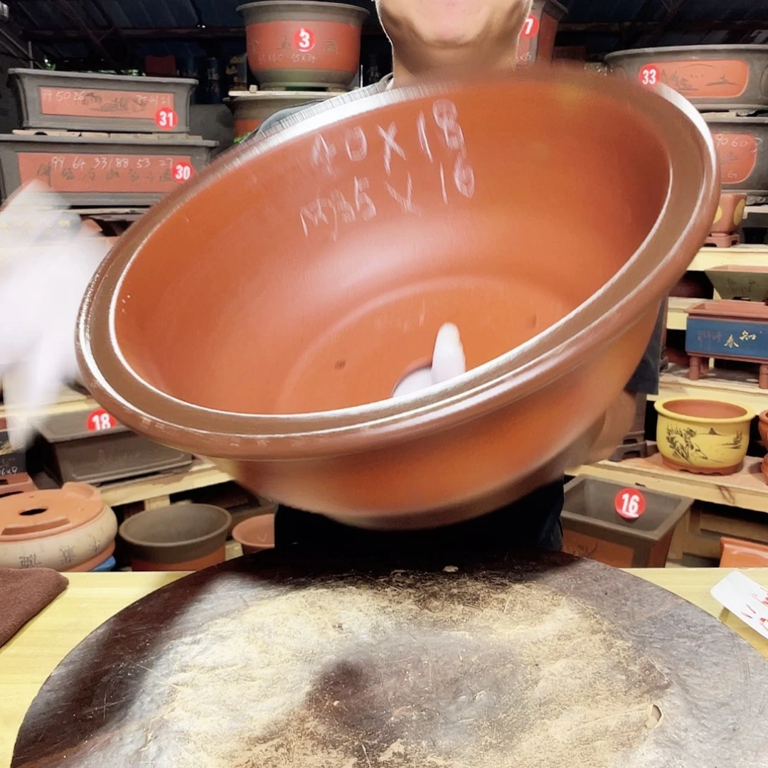 精品紫砂花盆工厂直销