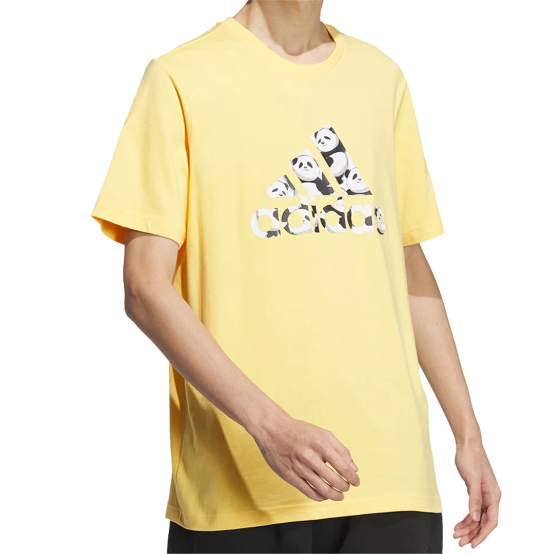 ADIDAS阿迪达斯24夏季户外运动训练休闲百搭圆领短袖T恤男JI6835