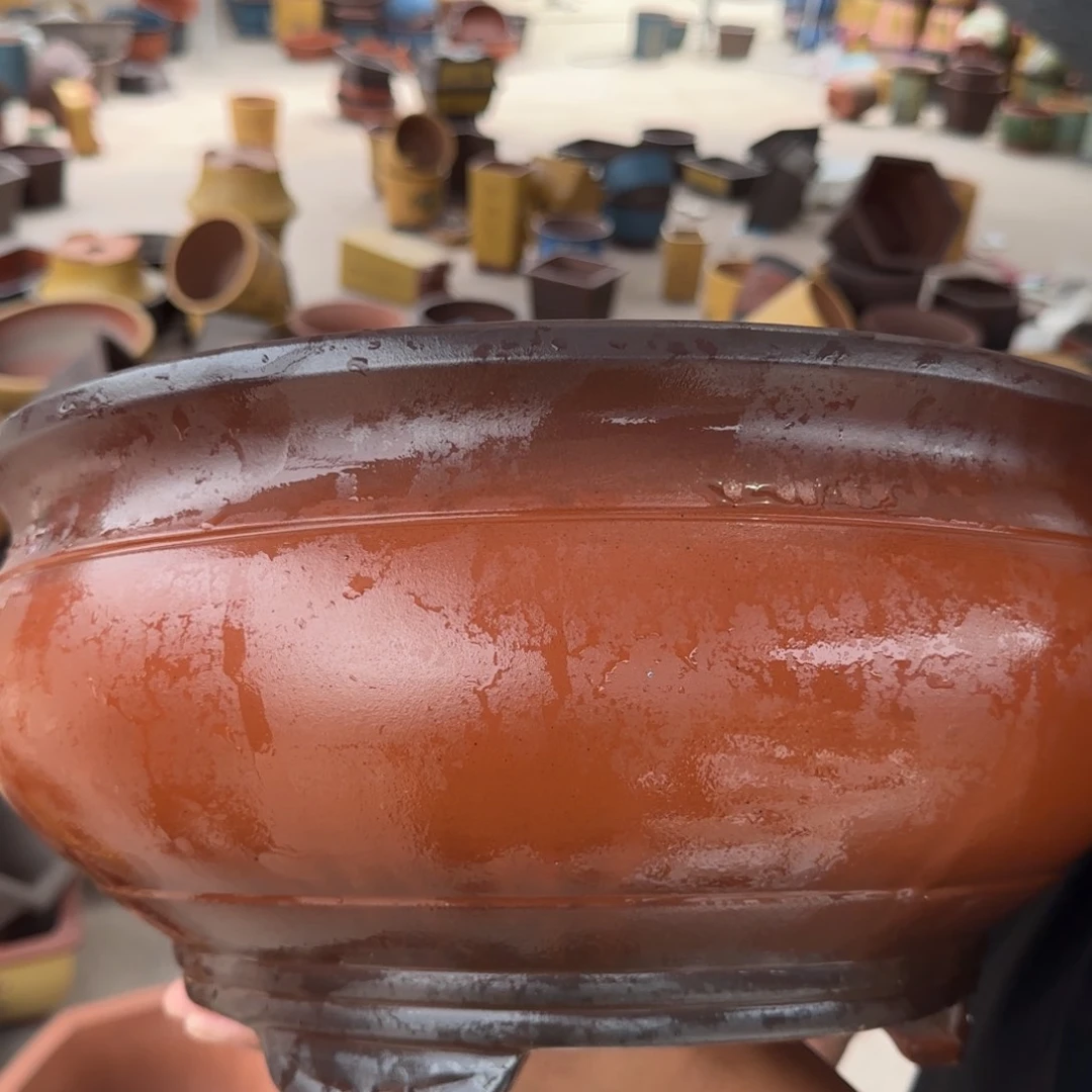 紫砂花盆口径30.15口径