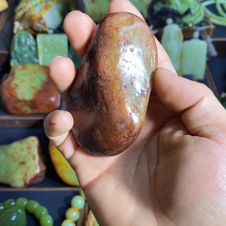 和田玉吊坠(赠链)未镶嵌烈*