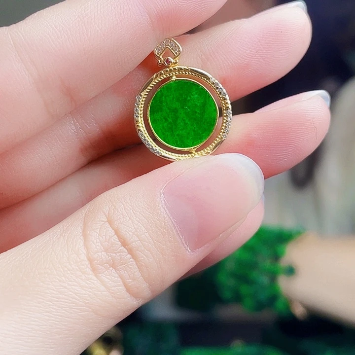 翡翠银S925镶嵌颈饰多样性