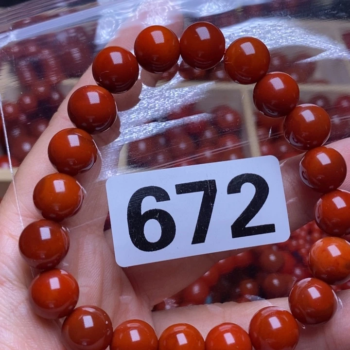 南红玛瑙手链未镶嵌安*好