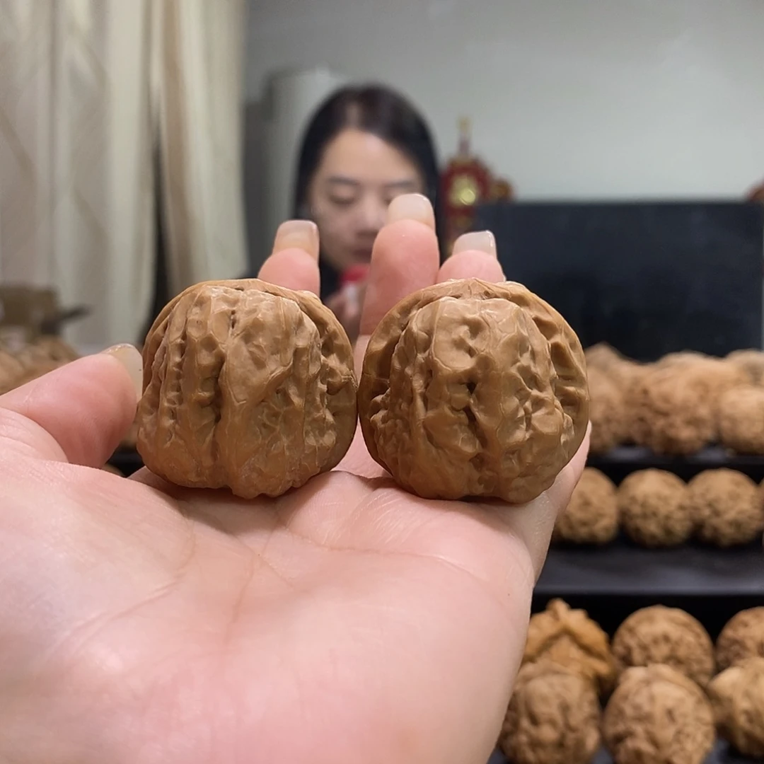 把件文玩核桃39蛤蟆头有修