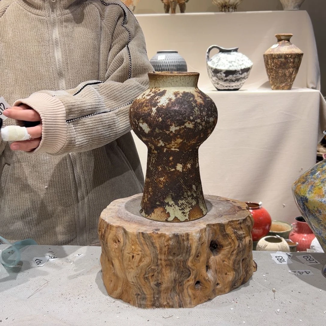 景德镇高温陶瓷812花瓶摆件花瓶