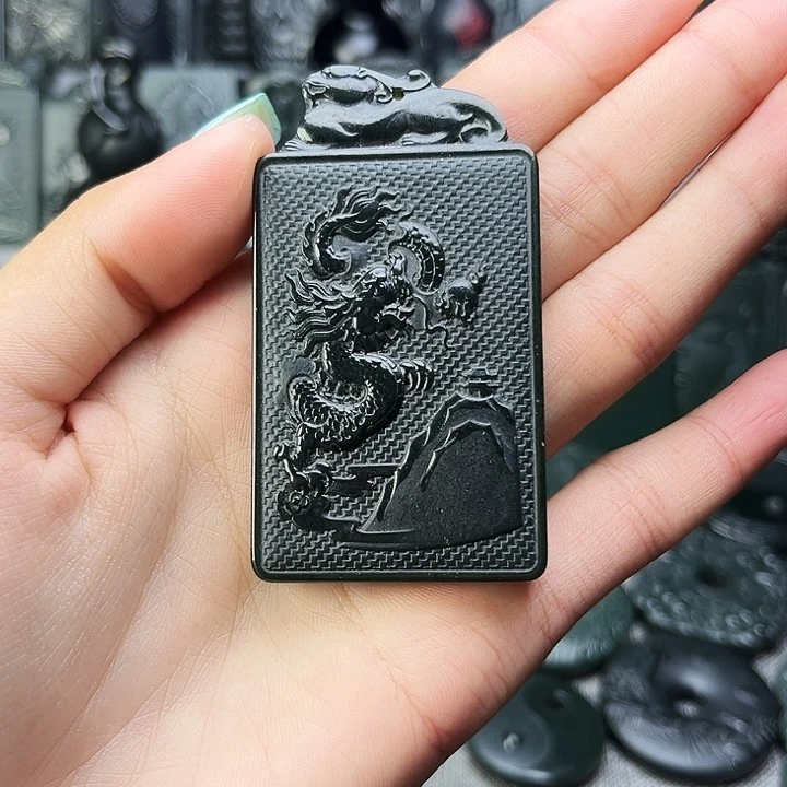 和田玉（青玉）颈饰未镶嵌小*新