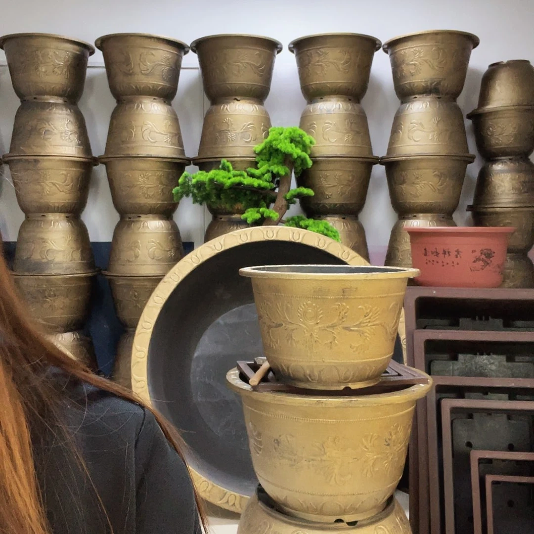 2个60盆栽！有孔有孔！