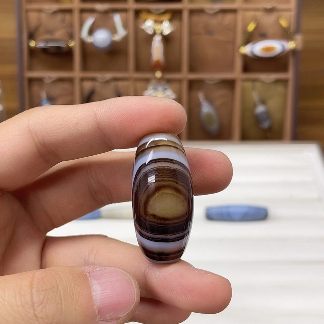 ༺***༻玛瑙/玉髓合金颈饰