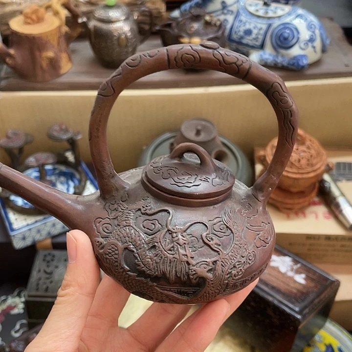 铜中古工艺品摆件