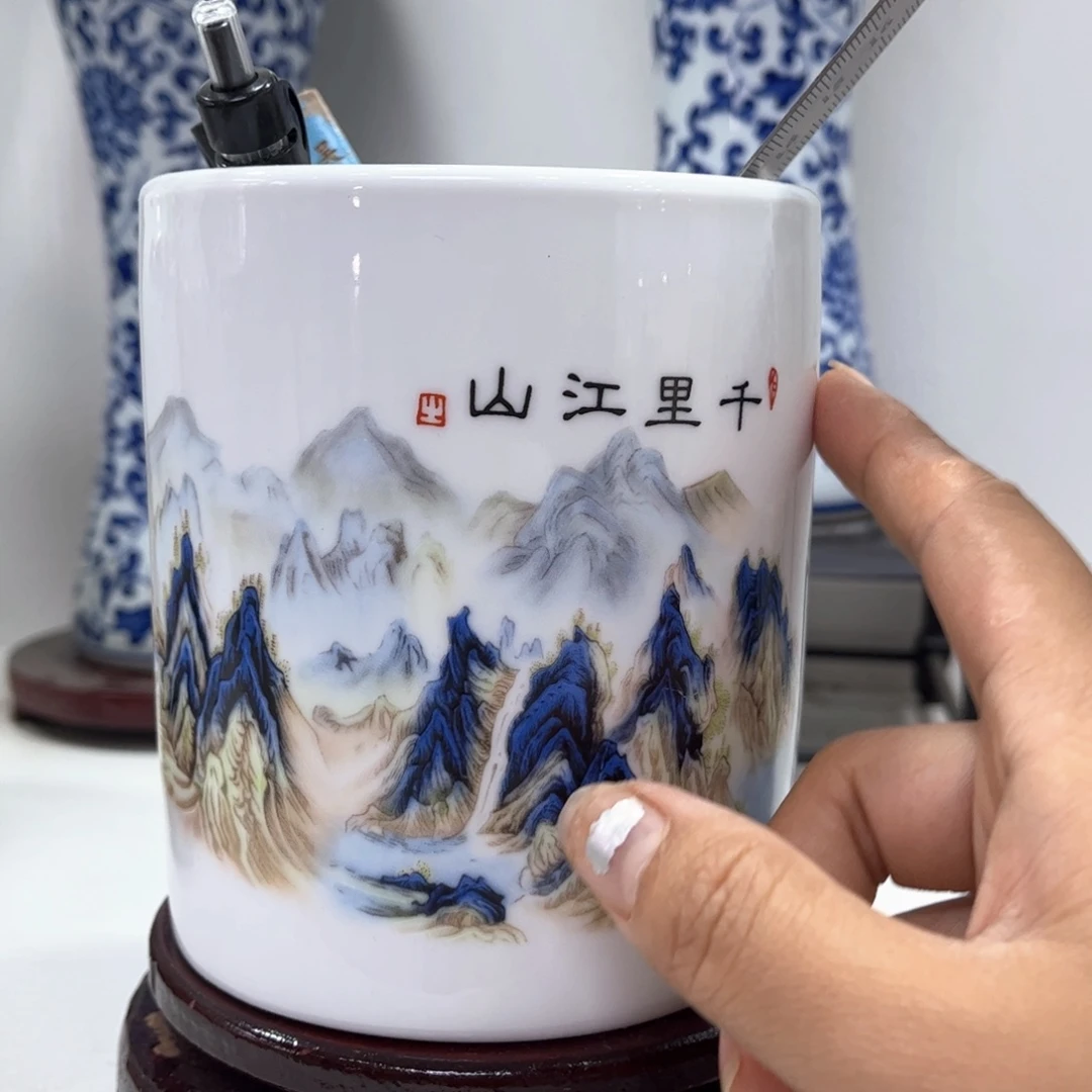 景德镇陶瓷花瓶摆件