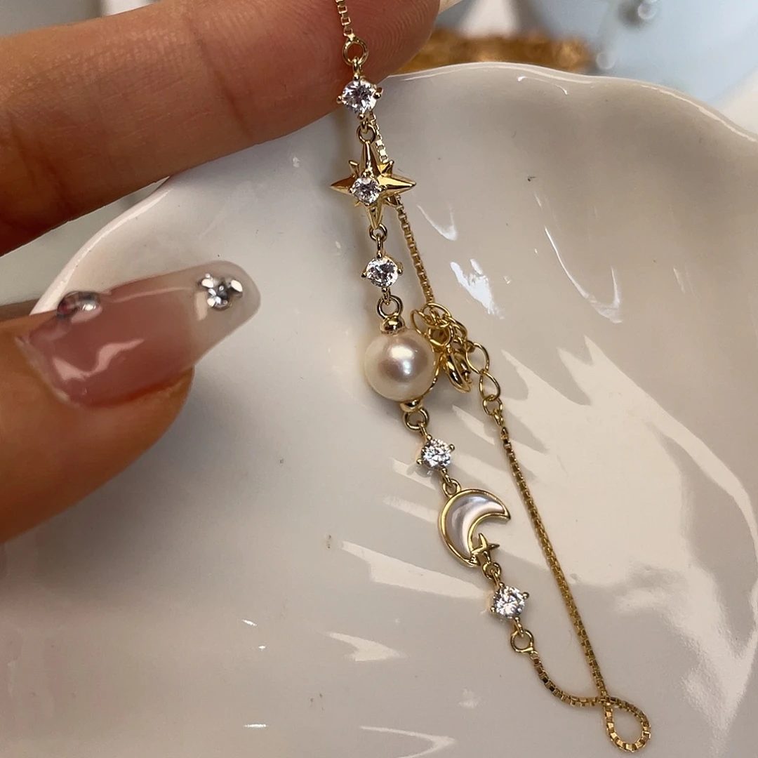 海水珍珠吊坠(不含链)银S925镶嵌