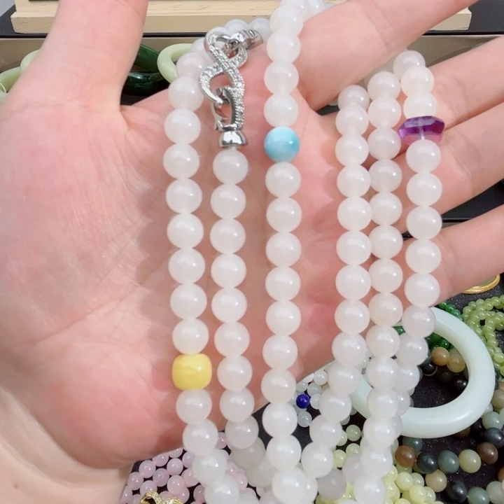 颈饰未镶嵌和田玉