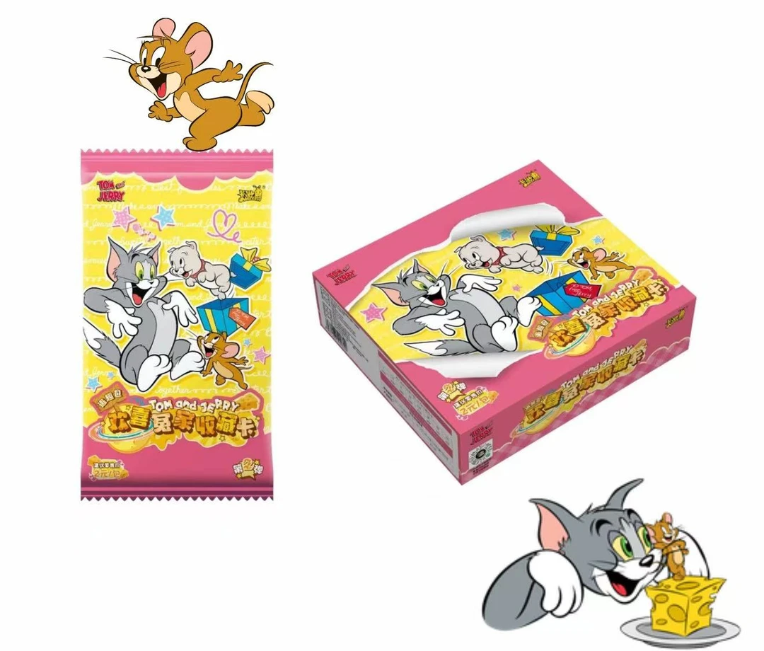 卡游【大胃王/平拆】猫和老鼠-欢喜冤家收藏卡-追趣包第2弹（代拆）