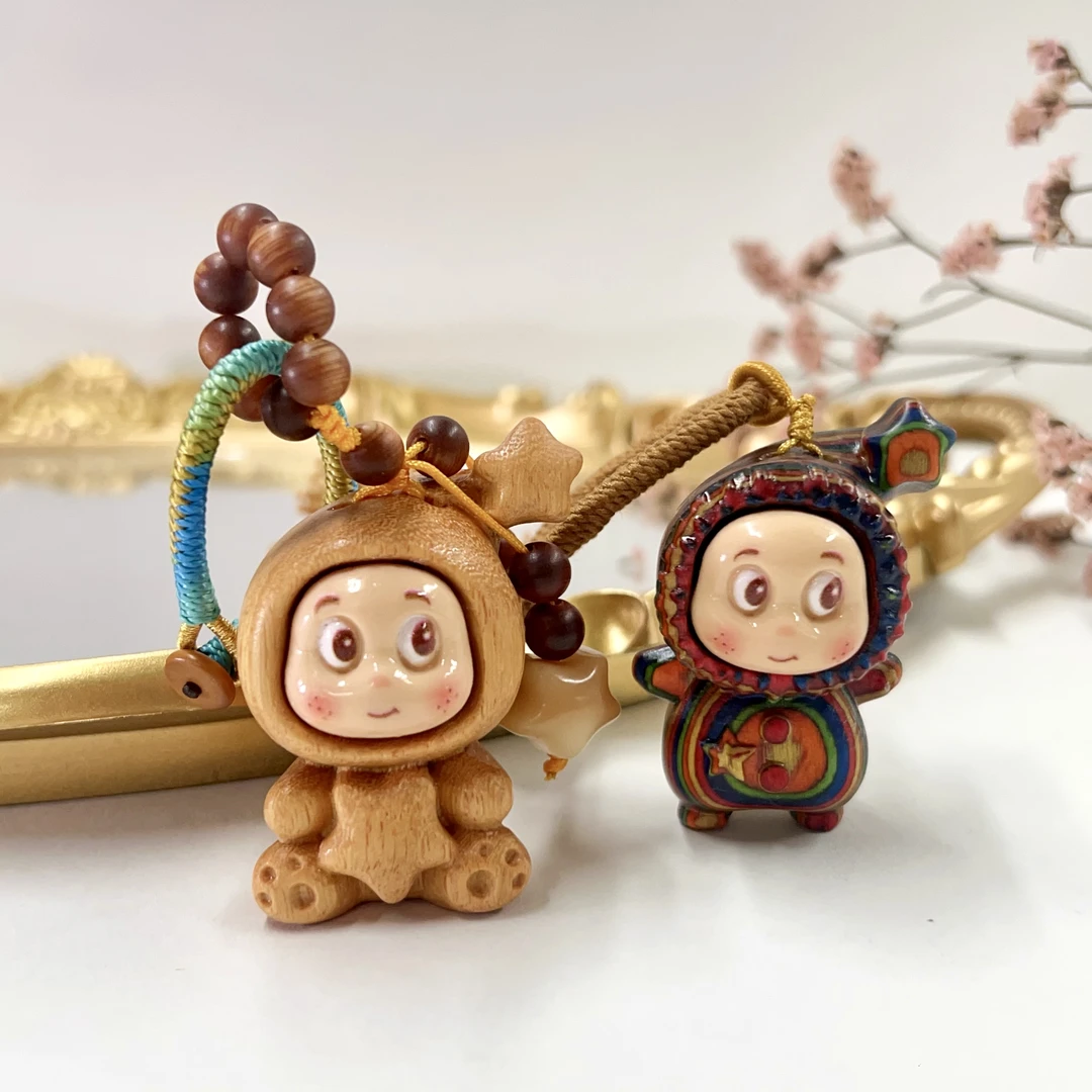 【小宝珠宝】26 T16299-星星人挂件-多样性发其一