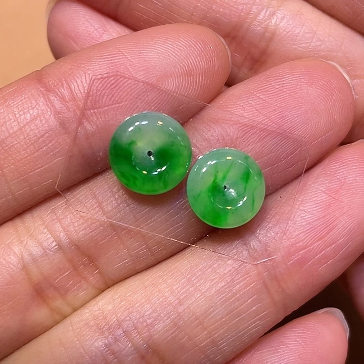 定制翡翠未镶嵌平安扣