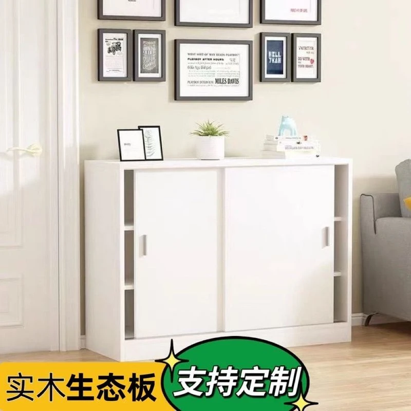 新疆西藏包邮实木阳台柜地柜矮柜餐鞋柜柜飘窗柜定制碗柜茶水柜推