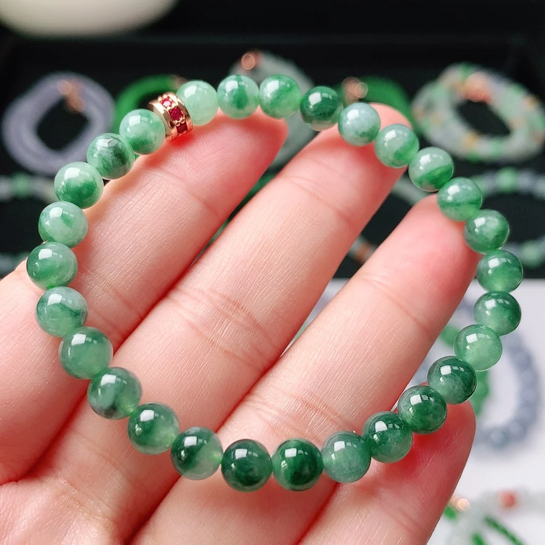 未镶嵌手链翡翠翡翠