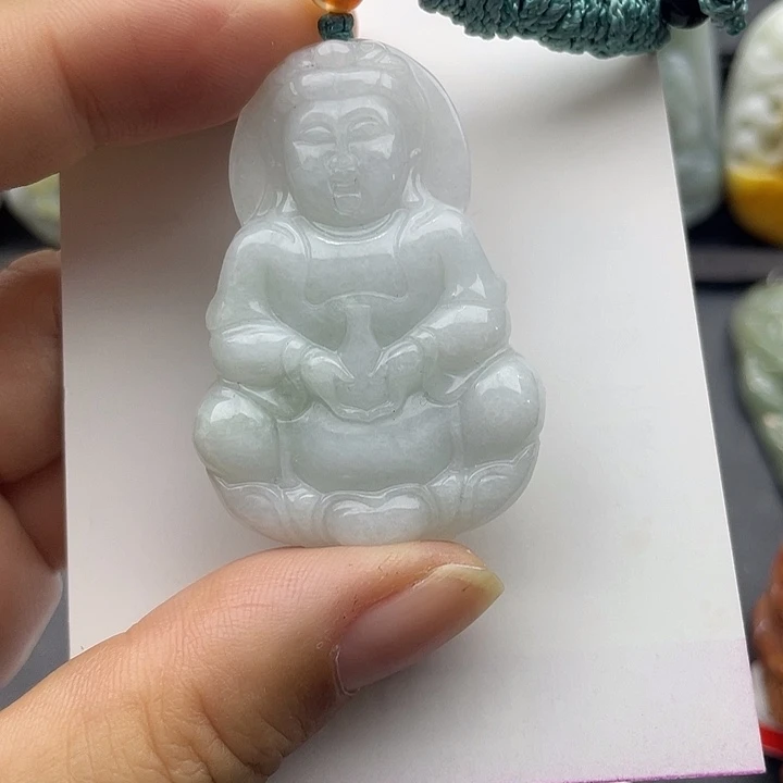 翡翠未镶嵌颈饰天然翡翠