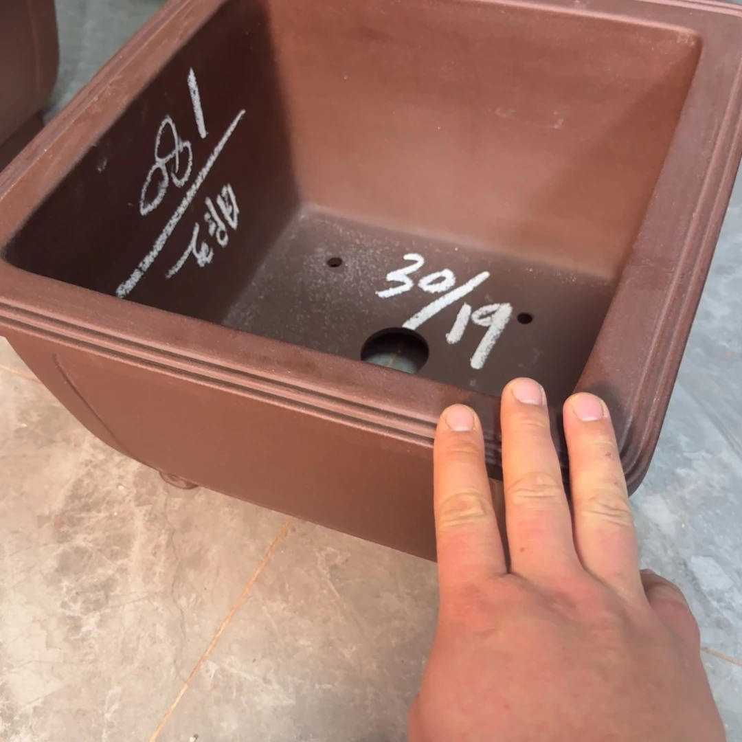 微瑕紫砂花盆紫砂花盆 l