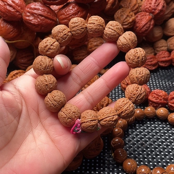 远***然手串文玩核桃磨盘