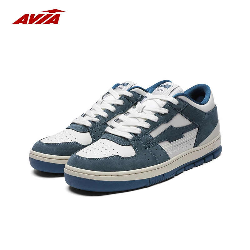 AVIA825R男款藏青蓝明星同款复古潮流时尚百搭运动透气休闲板鞋