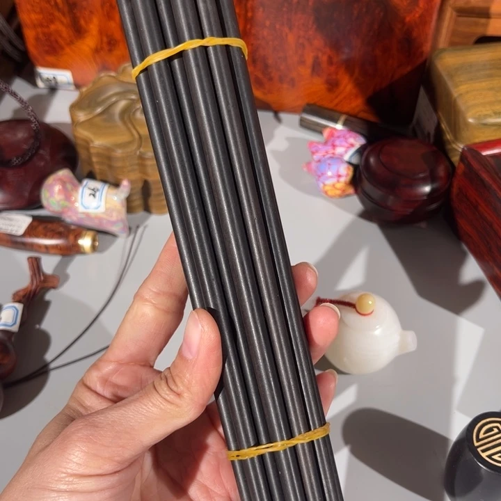 紫光檀筷子十双装随机发货