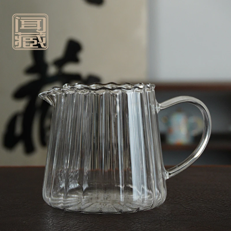 玻璃竖纹公杯玻璃竖纹公杯
