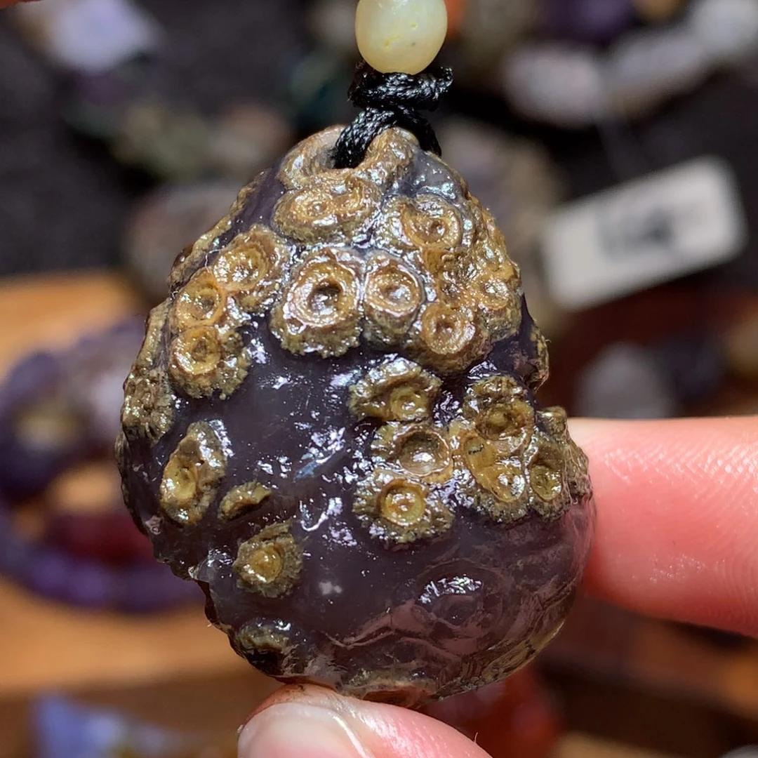 未镶嵌玛瑙/玉髓珠宝半成品