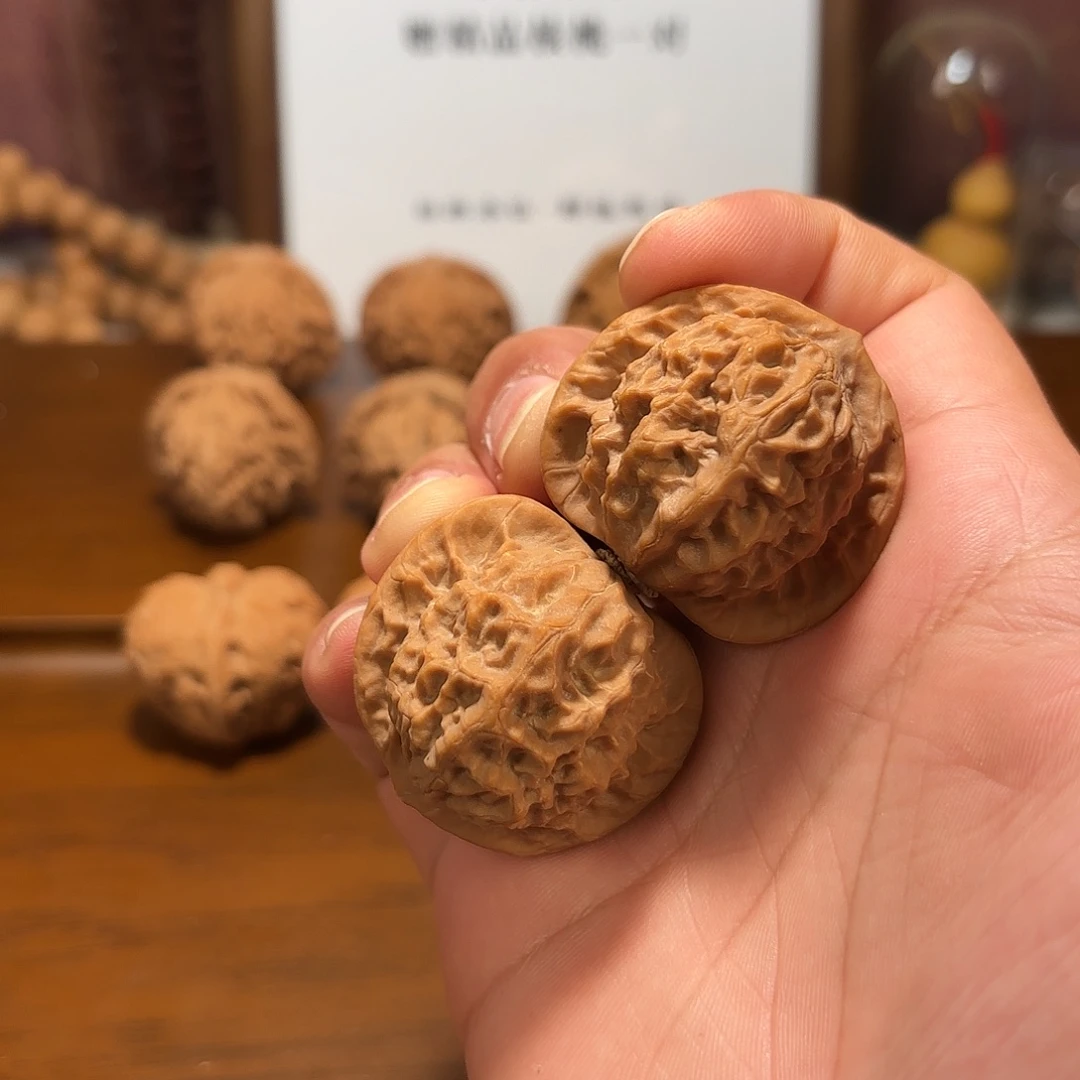 吊坠文玩核桃瓷娃娃