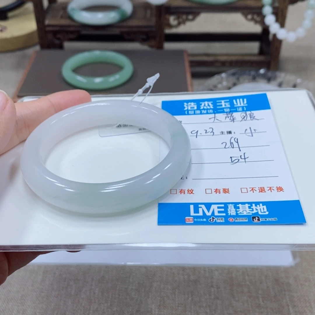 大****未镶嵌手镯石英质玉