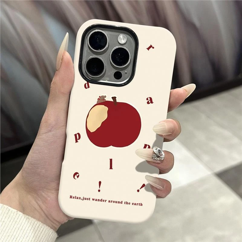 字母苹果适用苹果17promax卡通可爱iPhone16pro镜头全包15新款1