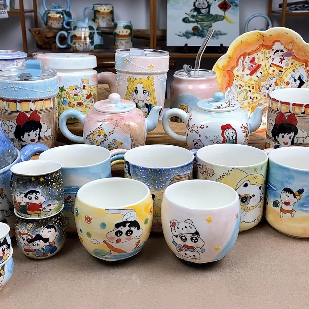 杯景德镇陶瓷高温瓷