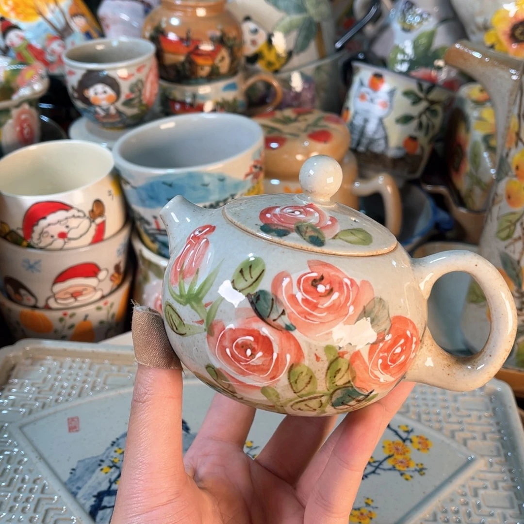 景德镇手工手绘杯